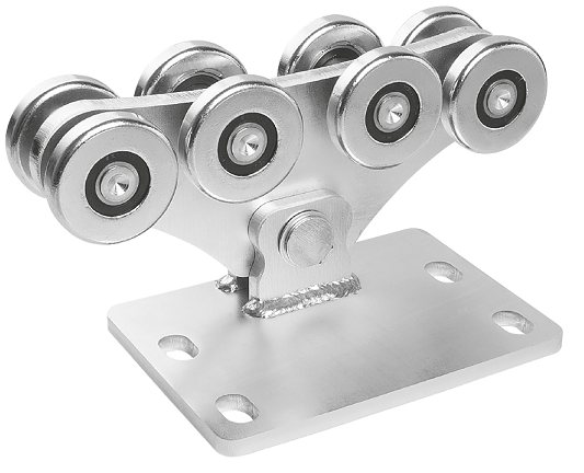 Cărucior pentru profilul C 95x86x5