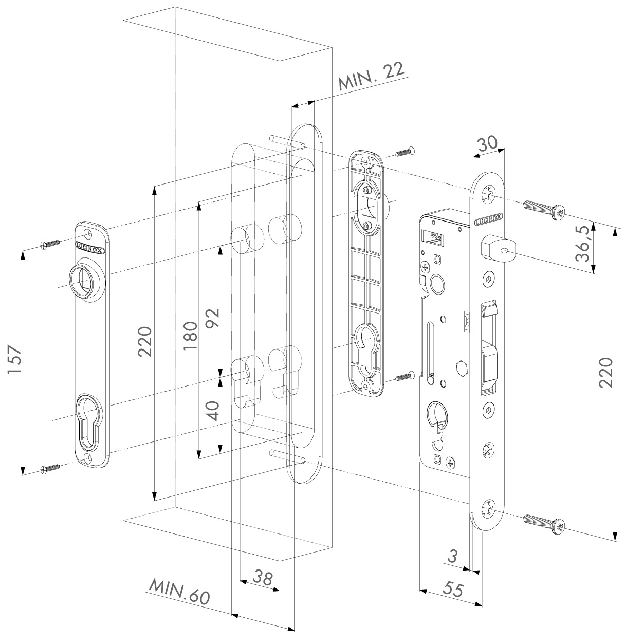 LOCINOX H-METAL - desen