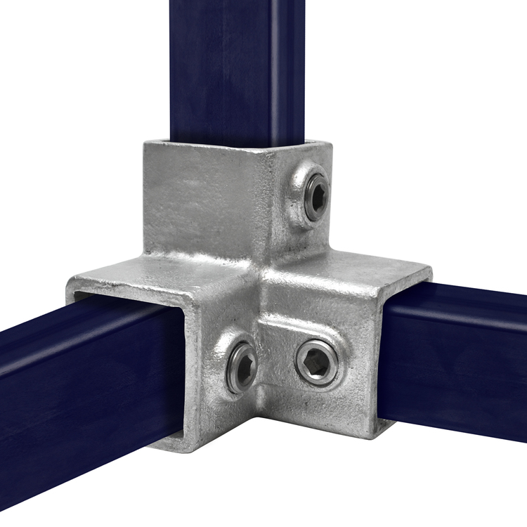 Conector de colț pentru profil rectangular 40x40mm