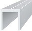 Profile U – aluminiu