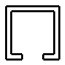Profil C 83x79x11mm