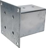 Consolă pătrată de ancorare pentru construcții din lemn