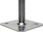 Talpă de pilon cu placă superioară fixă