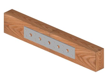 Exemplu de utilizare a plăcii de îmbinare cu găuri de 40mm Exemplu de utilizare a plăcii de îmbinare cu găuri de 40mm