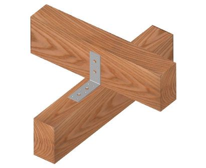 Exemplu de utilizare a unui colțar structural cu găuri, fără rigidizare, cu pas regulat de 40 mm