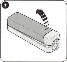 1. Deschideți fotocelula 1. Deschideți fotocelula