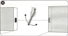 11. Testați fotocelulele. Dacă întâmpinați vreo problemă, urmați instrucțiunile din secțiunea de diagnosticare 11. Testați fotocelulele. Dacă întâmpinați vreo problemă, urmați instrucțiunile din secțiunea de diagnosticare