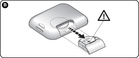 Înlocuirea bateriei telecomenzii NICE Era One ON4E
