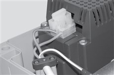 Conectarea alimentării automatizării NICE Moonclever MCMC424L - fază și conductor neutru