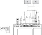 Schema de conectare MC424L cu mod de așteptare