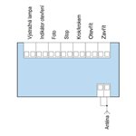 Schema de conectare a sistemului NICE Robus 600