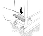 Lăsați un joc de 1-2 mm între cremalieră și pinionul automatizării