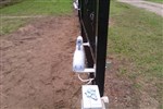 Exemplu de montaj al automatizării NICE Wingo