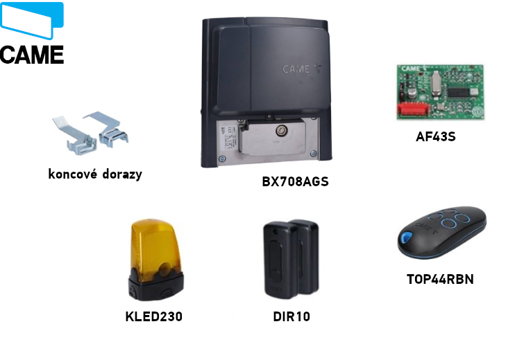 Set CAME BX708AGS