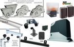 Set pentru fabricarea unei porți culisante pe șină
