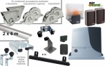 Set pentru fabricarea porții culisante pe șină