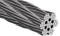 Cablu din oțel inoxidabil Ø3mm, 7x7 fire, INOX AISI316