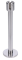Flanșă de perete cu filet M8, lungime 120mm, pentru 2 cabluri din oțel inoxidabil cu diametrul de 4mm, inox AISI304
