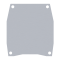 Capac pentru profil C 95x106 mm